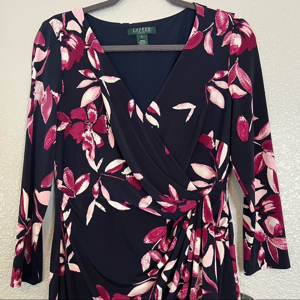 New Lauren Ralph Lauren Dress Navy